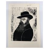 Three Block Prints Illustrated by Jack Zipes from the Book Charles Godfrey Leland and his Magical Tales