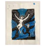 Four Block Prints by Jack Zipes in Portfolio