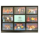 Framed Photo of Jack Zipes and Framed Collage of Photos from Children