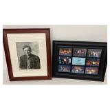 Framed Photo of Jack Zipes and Framed Collage of Photos from Children