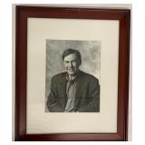 Framed Photo of Jack Zipes and Framed Collage of Photos from Children
