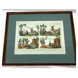 French Little Red Riding Hood Lithographs