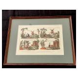 French Little Red Riding Hood Lithographs