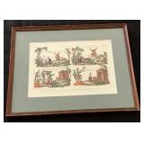 French Little Red Riding Hood Lithographs