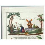 French Little Red Riding Hood Lithographs