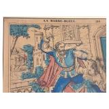 French La Barbe Bleue Framed Article