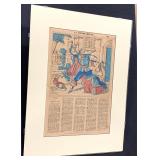 French La Barbe Bleue Framed Article