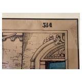 French La Barbe Bleue Framed Article