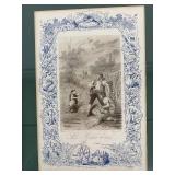 Framed French Fairy Tale Reproductions