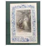 Framed French Fairy Tale Reproductions