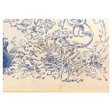 Framed French Fairy Tale Reproductions