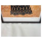 Set of 3 Framed Fairytale Themed Multi-Media Prints by: Joellyn Rock 2004
