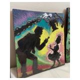 3 Original Handmade Fairytale Theme Art Tiles by: Dawn Malcom
