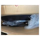 HAMPTON BAY SADLER 30 IN. X 19 IN. ROUND STEEL WOOD BURNING FIRE PIT IN RUBBED BRONZE. SEE PICTURES!!