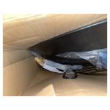 HAMPTON BAY SADLER 30 IN. X 19 IN. ROUND STEEL WOOD BURNING FIRE PIT IN RUBBED BRONZE. SEE PICTURES!!