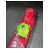 RED OUTDOOR PATIO UMBRELLA. SEE PICTURES!!