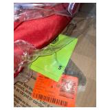 STYLEWELL 7.5 FT. STEEL MARKET OUTDOOR PATIO UMBRELLA IN CHILI RED & BLACK STYLEWELL UMBRELLA BASE. SEE PICTURES!!
