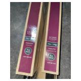 HOME DECORATORS COLLECTION MIX AND MATCH 72 IN. - 144 IN. SINGLE CURTAIN ROD IN OIL RUBBED BRONZE. SEE PICTURES!!