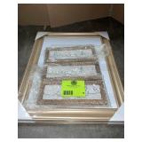 ASSORTED PICTURE FRAMES AND HOME DECOR. VARIOUS KINDS AND CONDITIONS. SEE PICTURES!!