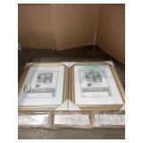 ASSORTED PICTURE FRAMES AND HOME DECOR. VARIOUS KINDS AND CONDITIONS. SEE PICTURES!!