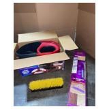 ASSORTED CLEANING SUPPLIES. VARIOUS KINDS AND CONDITIONS. SEE PICTURES!!
