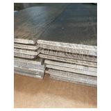 (20) OUT OF BOX WOOD DESIGN TILE (23 1/2 IN. X 6 IN.). VARIOUS CONDITIONS. SEE PICTURES!!