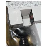 COPPER CREEK COLONIAL BLACK ENTRY DOOR KNOB WITH DEADBOLT. SEE PICTURES!!
