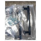 FRANKLIN BRASS 4 IN. (102 MM) MATTE BLACK STRAIGHT BAR DRAWER PULL (10-PACK). SEE PICTURES!!