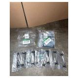 FRANKLIN BRASS 4 IN. (102 MM) MATTE BLACK STRAIGHT BAR DRAWER PULL (10-PACK). SEE PICTURES!!