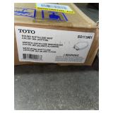 TOTO ROUND & ELONGATED SOFT CLOSE FRONT TOILET SEATS IN COTTON WHITE. SEE PICTURES!!