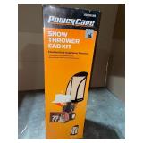 POWERCARE SNOW THROW CAB. SEE PICTURES!!