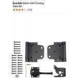 ASSORTED EVERBILT HEAVY-DUTY STRAP HINGES & SELF CLOSING GATE KIT. SEE PICTURES!!