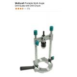 WOLFCRAFT PORTABLE MULTI-ANGLE DRILL GUIDE WITH DRILL CHUCK. SEE PICTURES!!