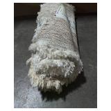 OTTOMANSON PURE FUZZY FLOKATI LAMBSKIN DESIGN IVORY 2 FT. X 3 FT. FAUX SHEEPSKIN INDOOR KIDS ARE RUG. SEE PICTURES!!