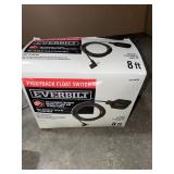 ASSORTED EVERBILT PIGGYBACK FLOAT SWITCH AND MISCELLANEOUS DUCT PIPES. SEE PICTURES!!