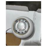 HONEYWELL HOME ROUND NON-PROGRAMMABLE THERMOSTAT WITH 1H/1C SINGLE STAGE HEATING AND COOLING. SEE PICTURES!!