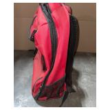 CASUAL BACKPACK-RED (13 IN. L X 7 IN. W X 18 IN. H). SEE PICTURES!!