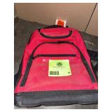CASUAL BACKPACK-RED (13 IN. L X 7 IN. W X 18 IN. H). SEE PICTURES!!