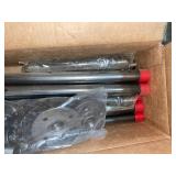PIPE DECOR 3/4 IN. BLACK STEEL PIPE 3.5 FT. L X 28.5 IN. H "H" DESIGN DESK KIT. SEE PICTURE!!