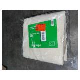 LINENSPA 9 FT. X 12 FT. RUBBERIZED NON-SLIP AREA RUG PAD GRIPPER IN WHITE. SEE PICTURES!!