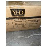 YOSEMITE HOME DECOR GLACIER POINT COLLECTION 1-LIGHT WHITE SCONCE WITH IVORY CLOUD GLASS SHADE. SEE PICTURES!!