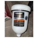 HUSKY GRAVITY FEED COMPOSITE HVLP SPRAY GUN. SEE PICTURES!!