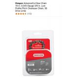 OREGON ADVANCECUT SAW CHAIN 16 IN. 0.043-GAUGE 3/8 IN. LOW PROFILE PITCH CHAINSAW, 56 DRIVE LINKS. SEE PICTURES!!