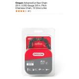 OREGON ADVANCECUT SAW CHAIN 20 IN. 0.050 GAUGE 3/8 IN. PITCH CHAINSAW CHAIN, 72 DRIVE LINKS. SEE PICTURES!!