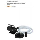 EVERBILT 1/10 HP NON-SUBMERSIBLE SELF-PRIMING TRANSFER PUMP. SEE PICTURES!!