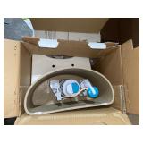 AMERICAN STANDARD TOFINO COMPLETE 1-PIECE 1.1 GPF DUAL FLUSH ELONGATED TOILET IN WHITE WITH SLOW CLOSE SEAT. SEE PICTURES!!