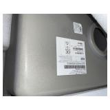 ELKAY QUARTZ CLASSIC GREYSTONE QUARTZ 33 IN. EQUAL DOUBLE BOWL UNDERMOUNT KITCHEN SINK. SEE PICTURES!!