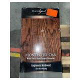 HOME LEGEND HS DISTRESSED MONTECITO OAK 3/8 IN. T X 3-1/2 IN. AND 6-1/2 IN. W X VARYING LENGTH CLICK LOCK HARDWOOD  (26.25 SQ. FT./CS). SEE PICTURES!!