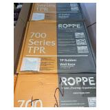 ROPPE 700 SERIES ALMOND 4 IN. X 1/8 IN. X 120 FT. THERMOPLASTIC RUBBER WALL COVE BASE COIL. SEE PICTURES!!