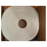 ROPPE 700 SERIES ALMOND 4 IN. X 1/8 IN. X 120 FT. THERMOPLASTIC RUBBER WALL COVE BASE COIL. SEE PICTURES!!